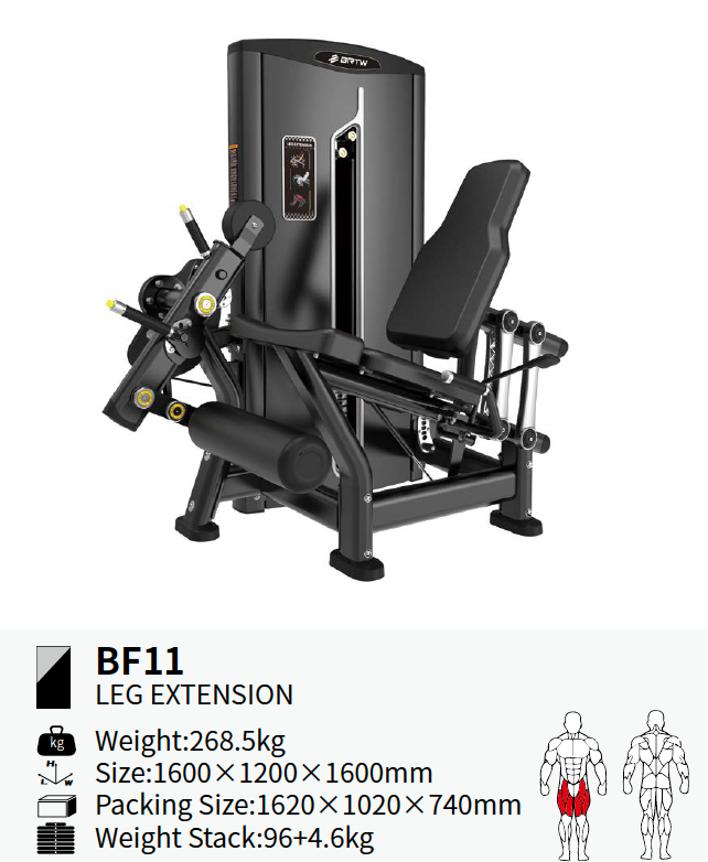 BRTW STRENGTH PIN-SELECTED BF11 LEG EXTENSION