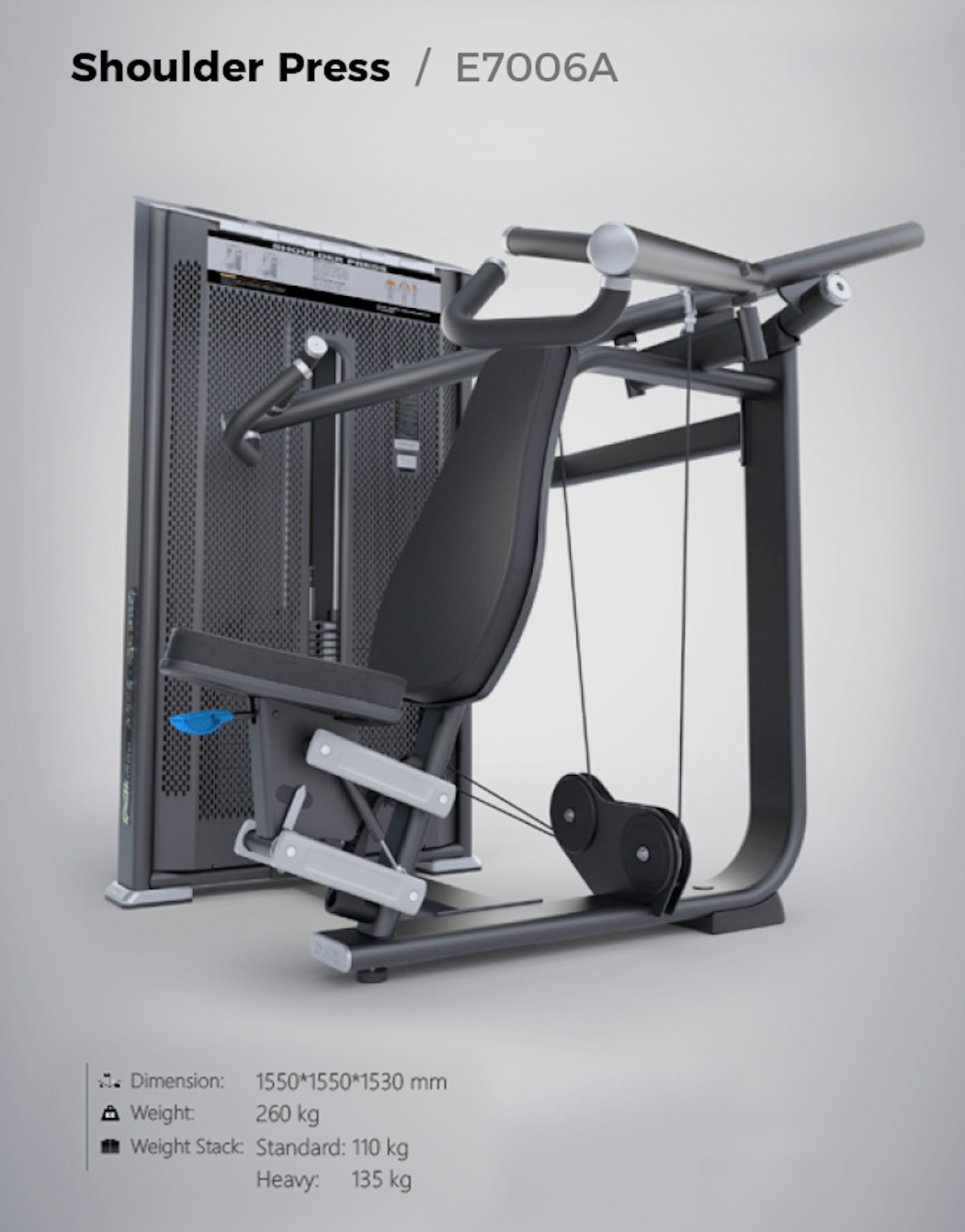 PRESTIGE PRO Shoulder Press / E7006A