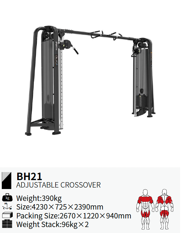 BRTW STRENGTH PIN-SELECTED BH21 ADJUSTABLE CROSSOVER