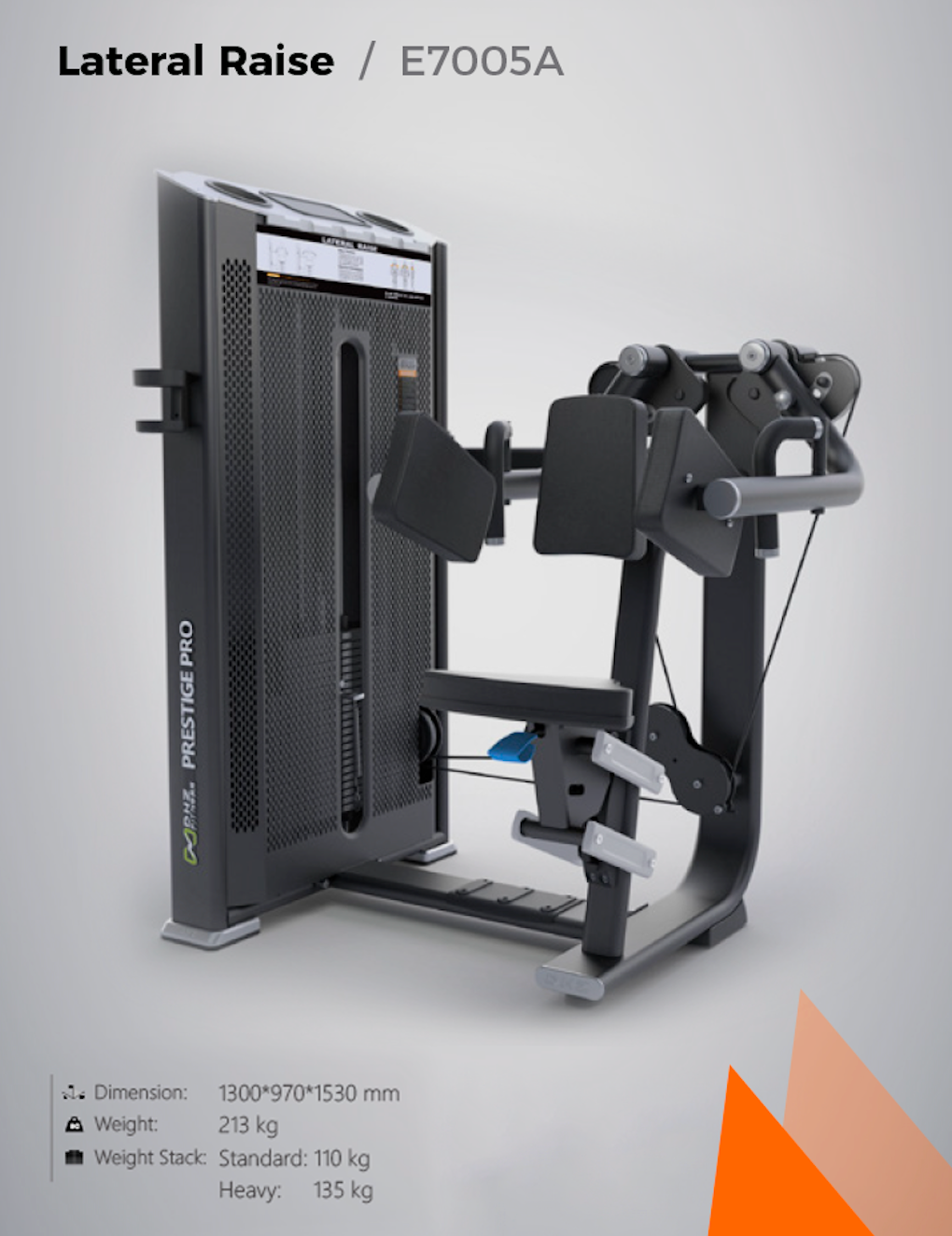 PRESTIGE PRO Lateral Raise / E7005A