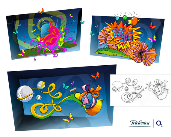 o2 Telefónica Idea & Illustration 'Surprise Mechanic' 