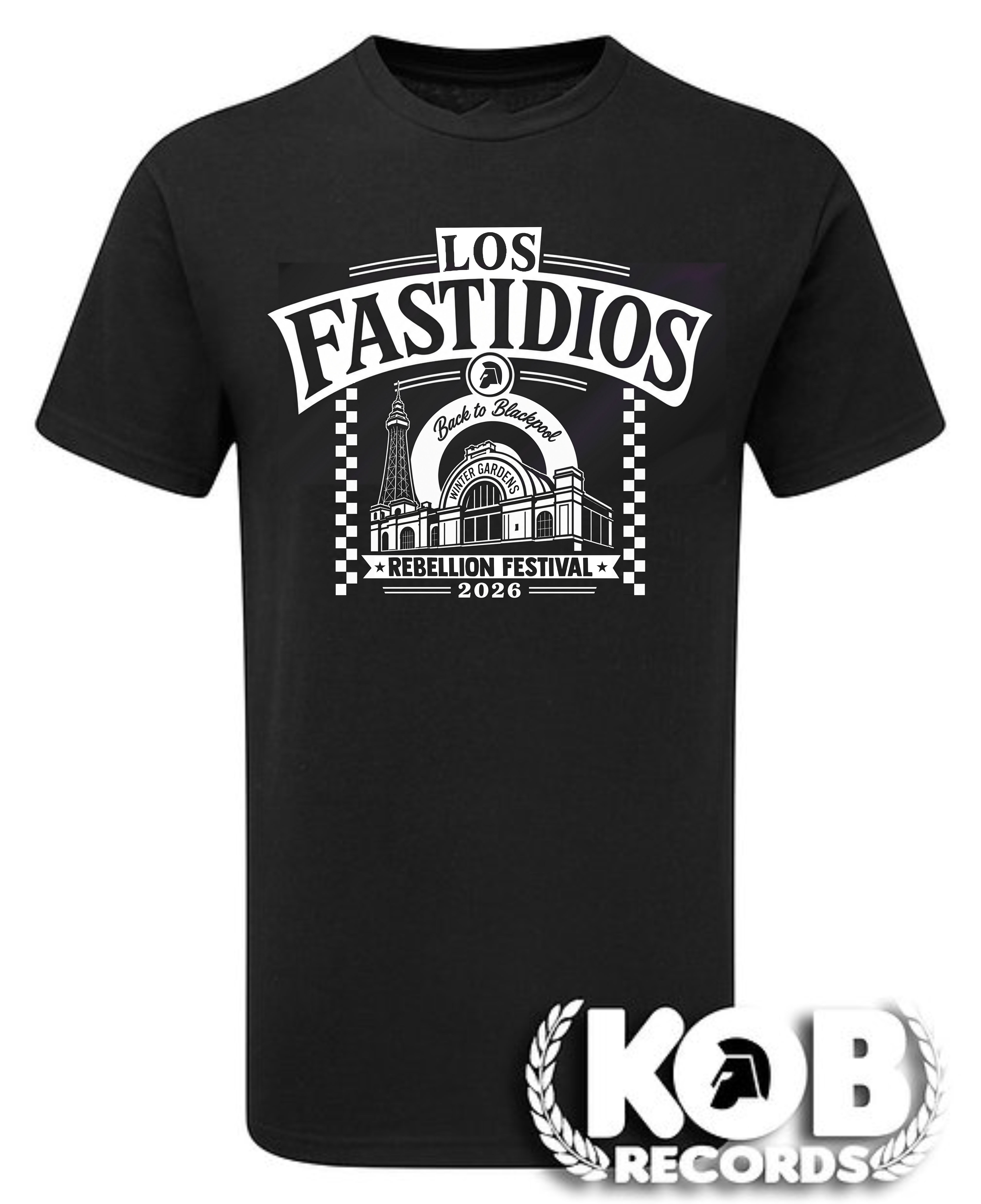 LOS FASTIDIOS Rebellion Blackpool 2026 T-Shirt LMD EDITION