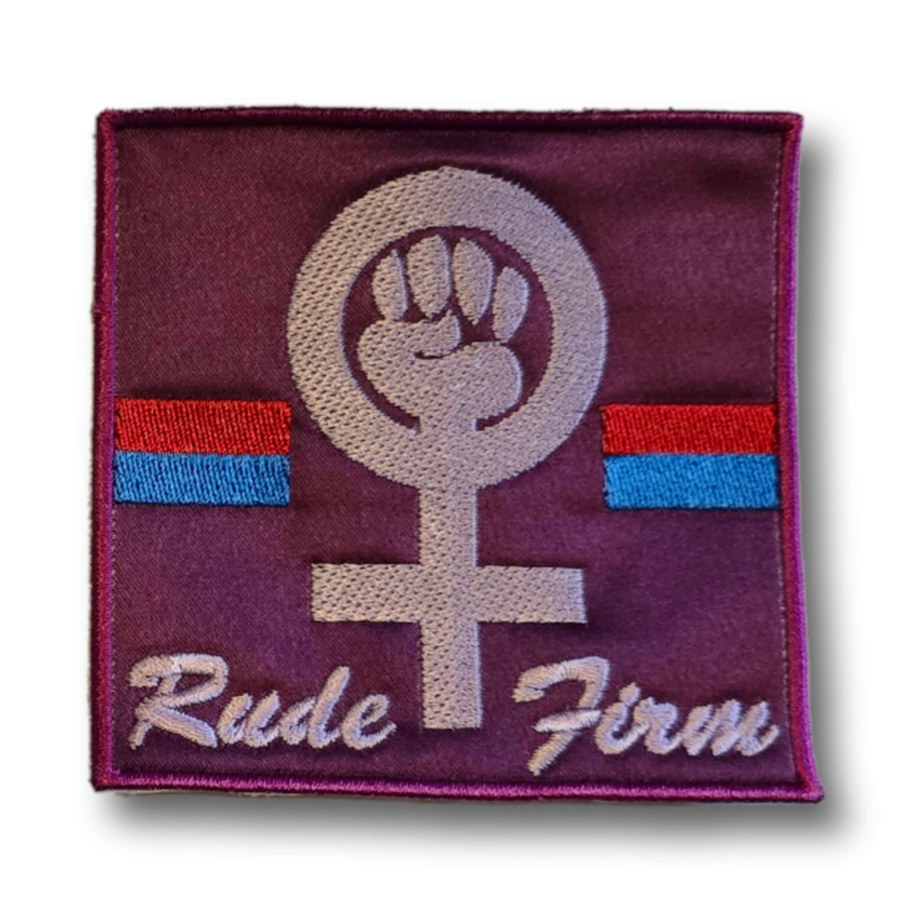 VIRTUS VERONA RUDE FIRM 1921 FEMINIST Patch / Toppa