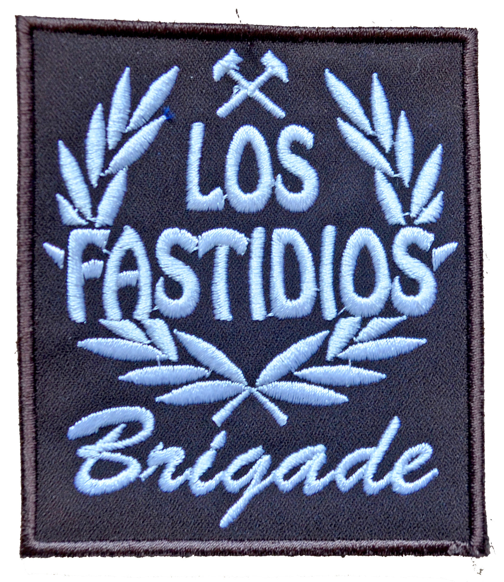 LOS FASTIDIOS BRIGADE Brown/White - Patch / Toppa