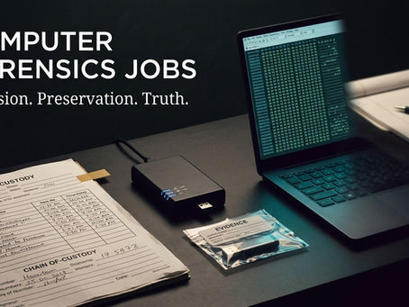 Computer Forensics Jobs: Precision, Patience, and Defensible Results