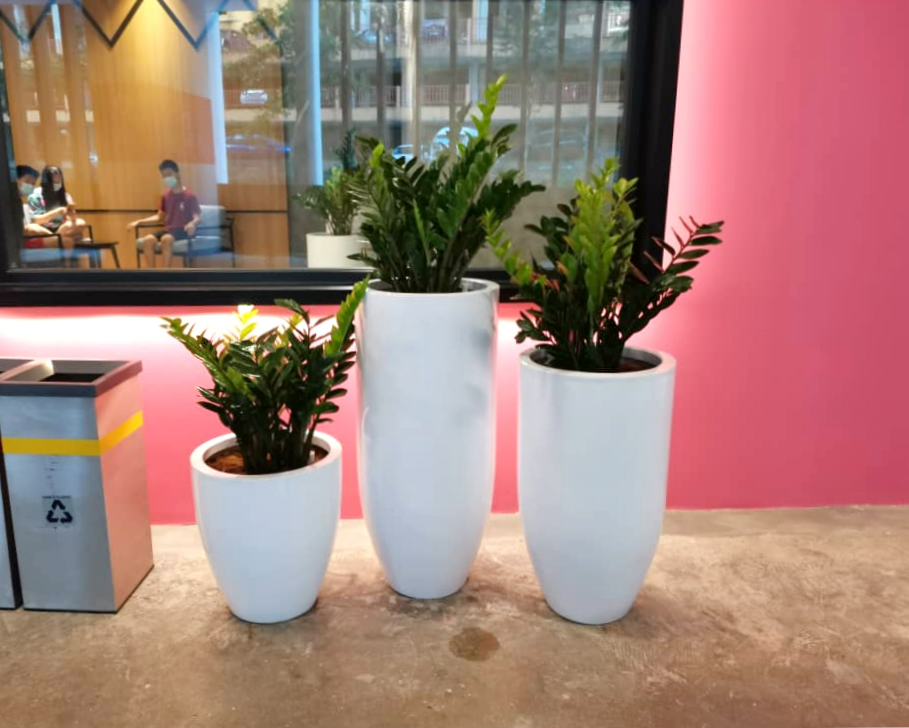 Thumbnail: Fibreglass Set-of-3 Pots (Click photo for details)