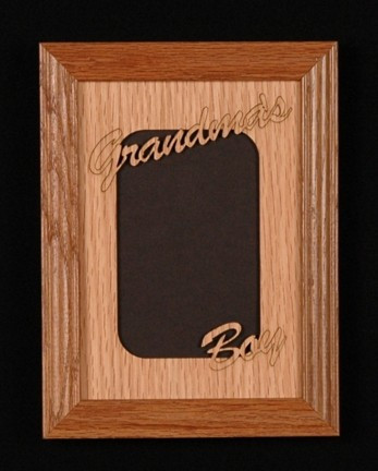 Grandma's boy 5 x 7 with choice of frame/script/portrait | family ...