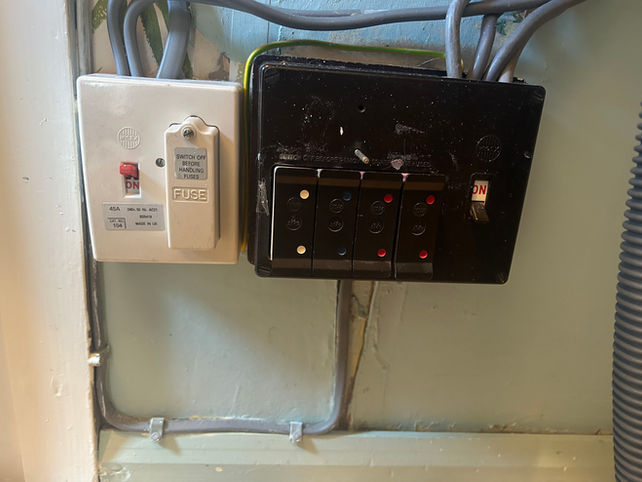 BS3036 consumer unit.