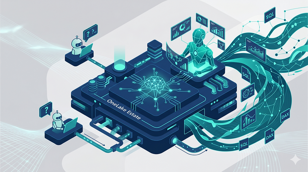 Fabric Data Agents vs Standard Copilot: Building Virtual Analysts Over Your OneLake Estate