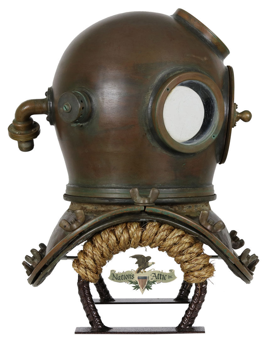 Thumbnail: Antique Sponge Divers Helmet