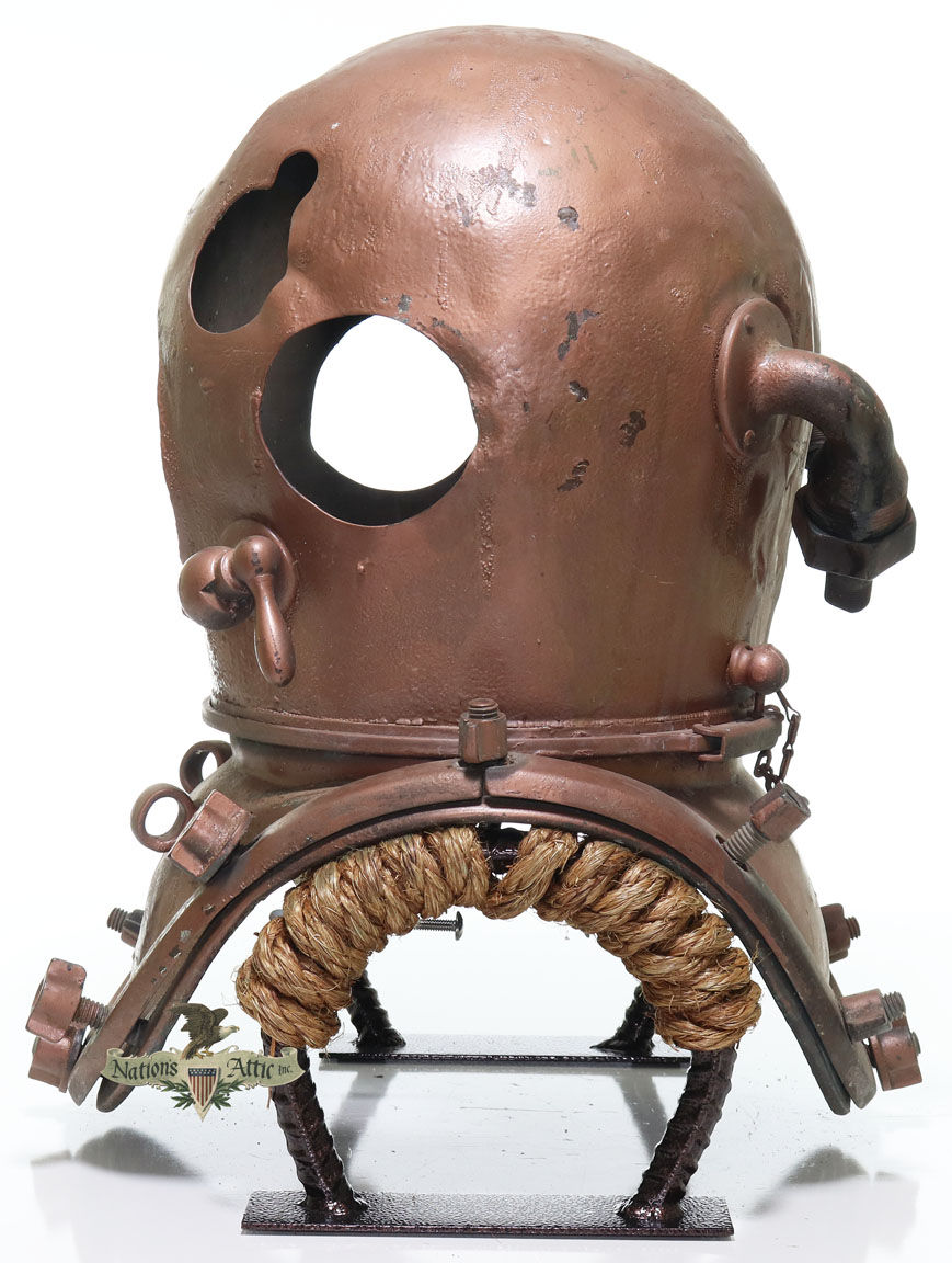 Thumbnail: 1943 US Navy Mark V Schrader Helmet Shell