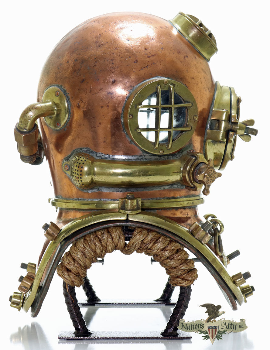 Thumbnail: 1943 Schrader USN Mark V Diving Helmet