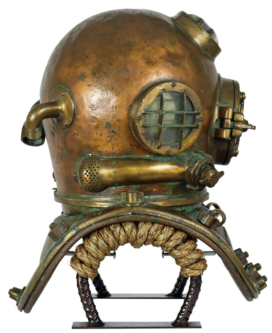 Thumbnail: 1943 USN Mark V DESCO Helmet w/ Incredible Story