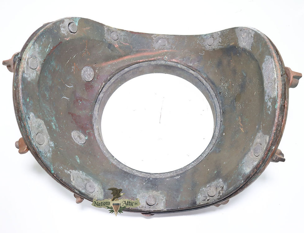 Thumbnail: 1943 US Navy Mark V Schrader Helmet Shell