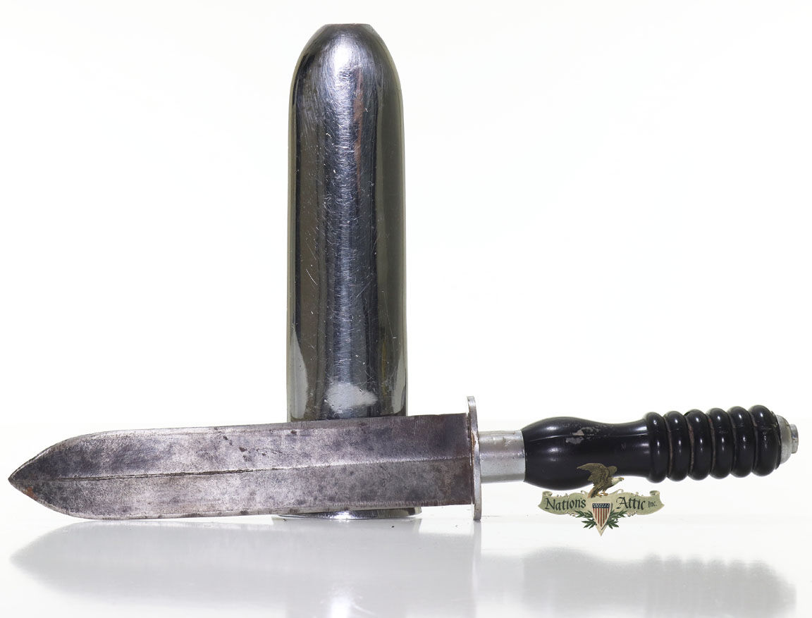 Siebe Gorman Divers Knife w/ Chromed Sheath