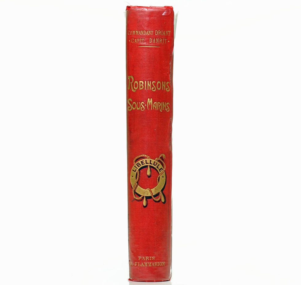 Thumbnail: 1908 Classic Diving Novel In Spectacular Binding