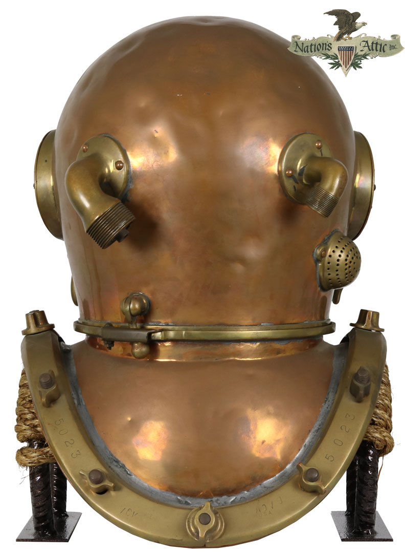 Thumbnail: WW2 US Navy Morse Mark V Diving Helmet