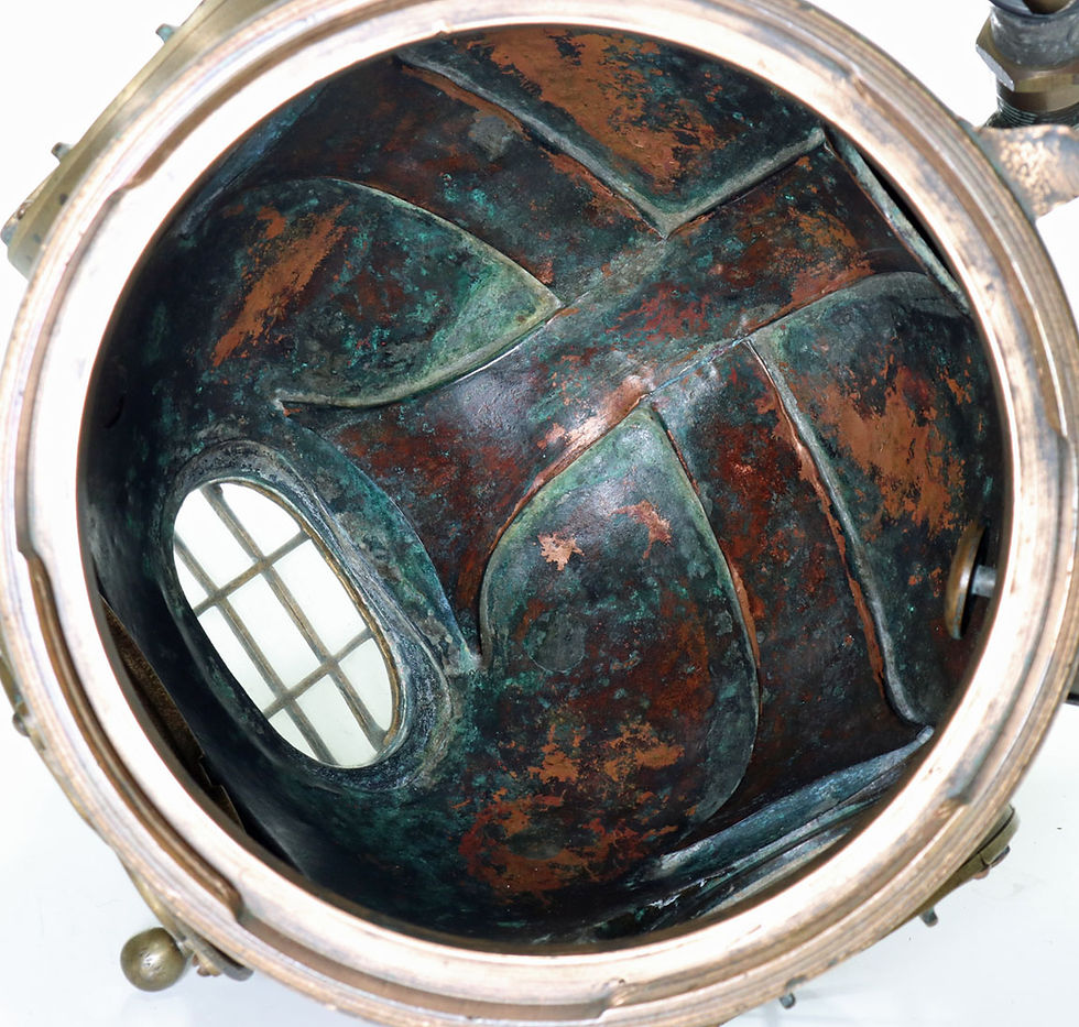 Thumbnail: 1930s A. Schrader's Conversion Helmet!