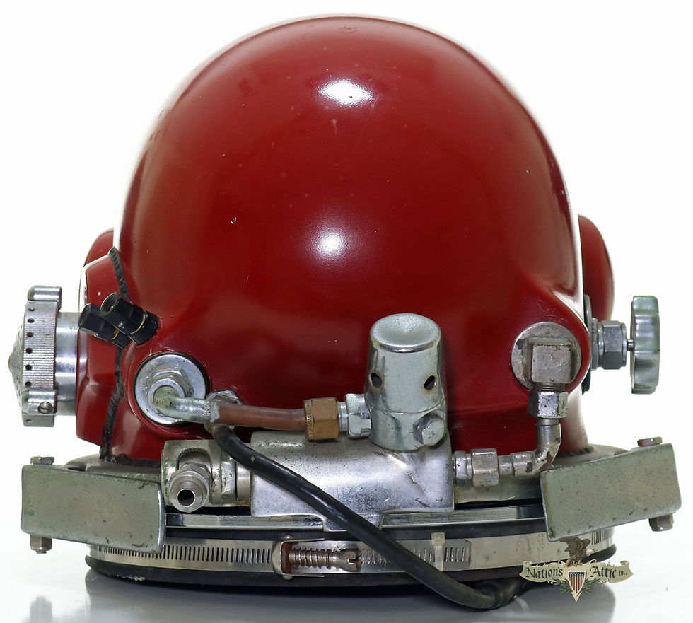 Thumbnail: Serial #12 Bob Ratcliffe "Rat Hat" Diving Helmet!