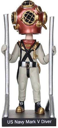 bobblehead us navy mark v diver 1
