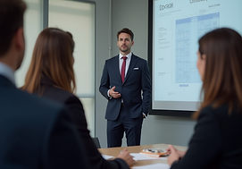 Rastra_office_A_professional_in_suit_giving_a_board_presentation_8ea970ef-3293-401b-9134-1