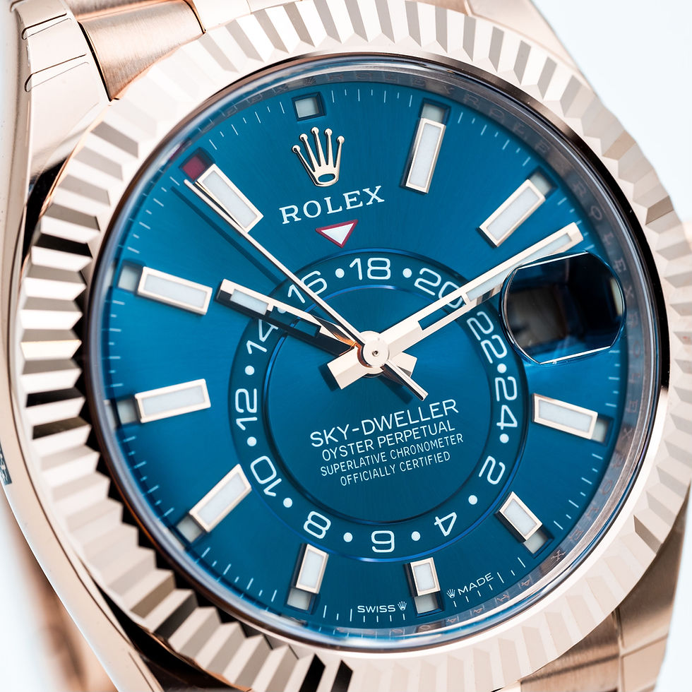 NEW 2025 Rolex Sky Dweller 336935 Blue Saros Rose Gold Jubilee