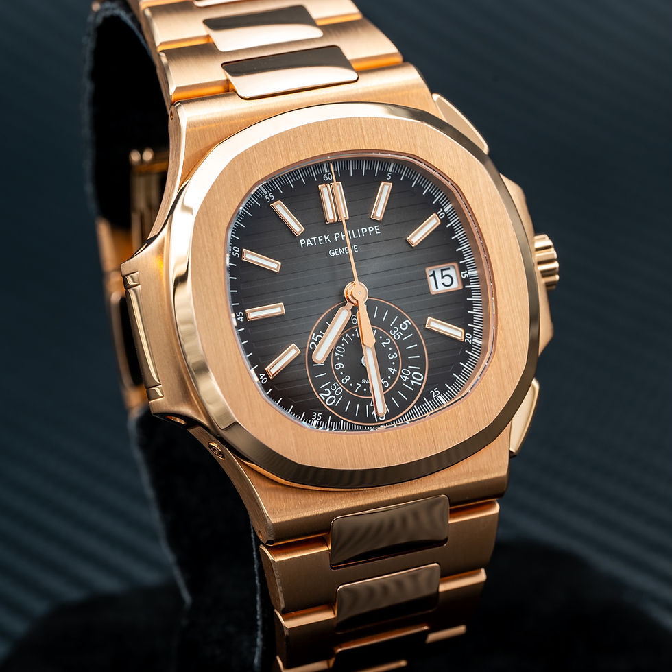 Thumbnail: Patek Philippe Nautilus 5980/1R-001 Rose Gold Bracelet