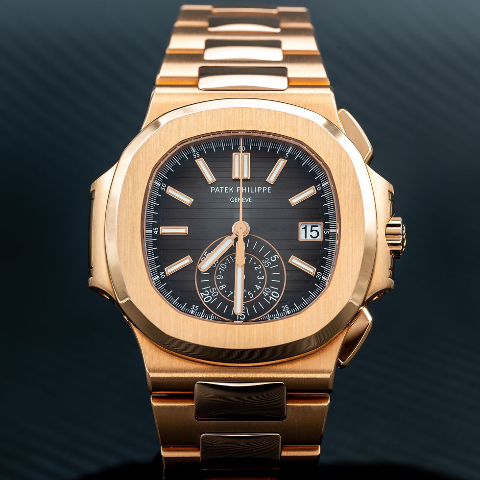 Thumbnail: Patek Philippe Nautilus 5980/1R-001 Rose Gold Bracelet