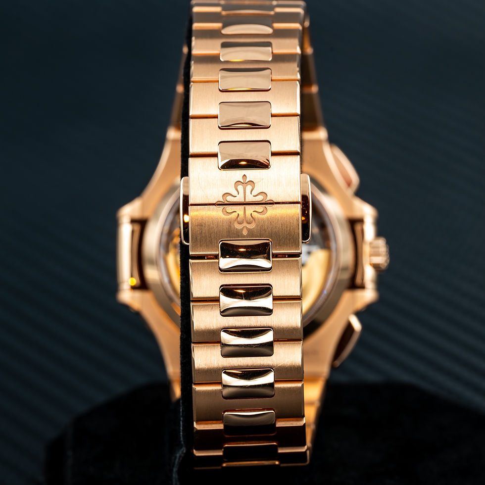 Thumbnail: Patek Philippe Nautilus 5980/1R-001 Rose Gold Bracelet