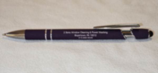 Soft Touch Pen with Stylus
