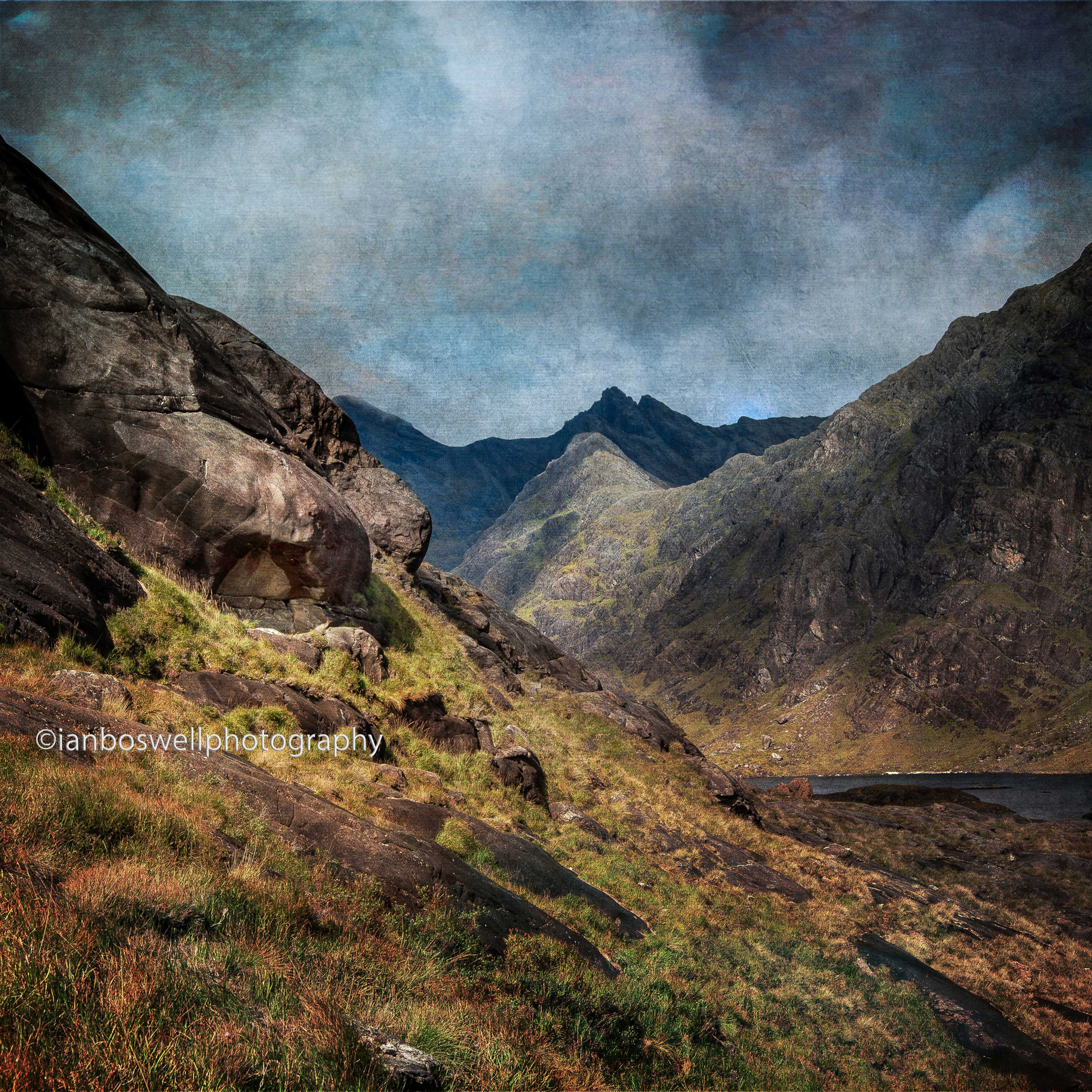 cuillins from loch coruisk, isle of skye