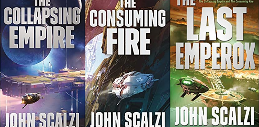 Who Said The End of Everything Wouldn't Be Fun? A Review of John Scalzi's Interdependency Trilogy.