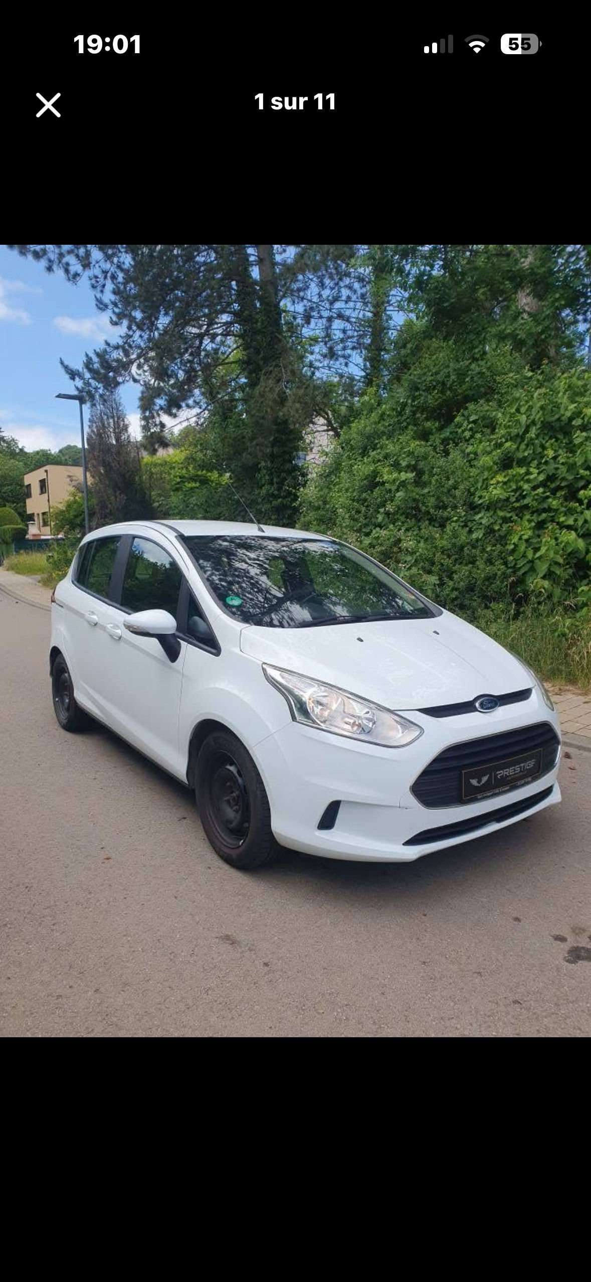 Ford B-Max 2015 / Année de fabrication : 2015 / 100 ch / 83 001 km