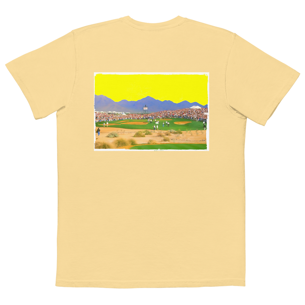 Thumbnail: Vintage 16th Hole portrait pocket t-shirt