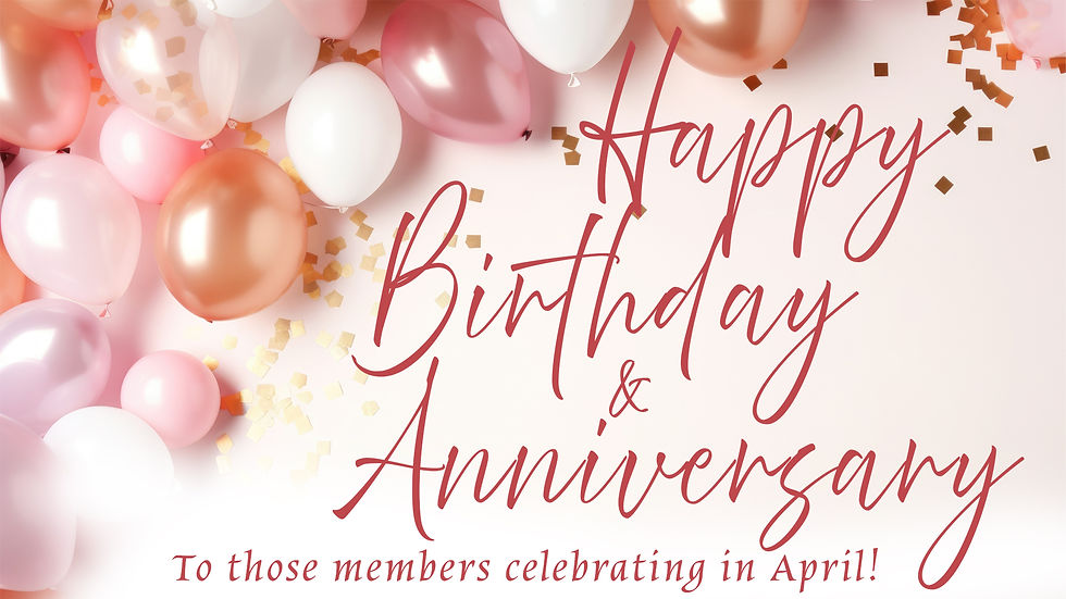Happy Birthday and Anniversary