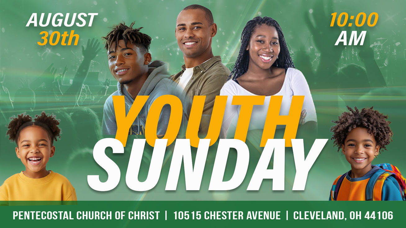 PCC
Pentecostal Church of Christ
Bishop Derrick Hanna
Pastor Lillian Hanna
Cleveland
Ohio
Youth Ministry
Youth Service
Children's Ministry
Chester Avenue
