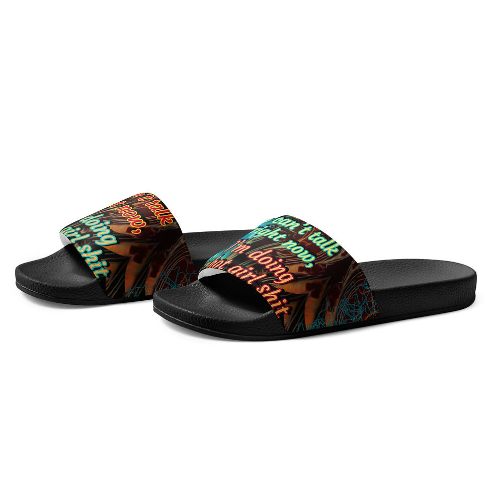 Thumbnail: Women's slides /''hott girl shit''