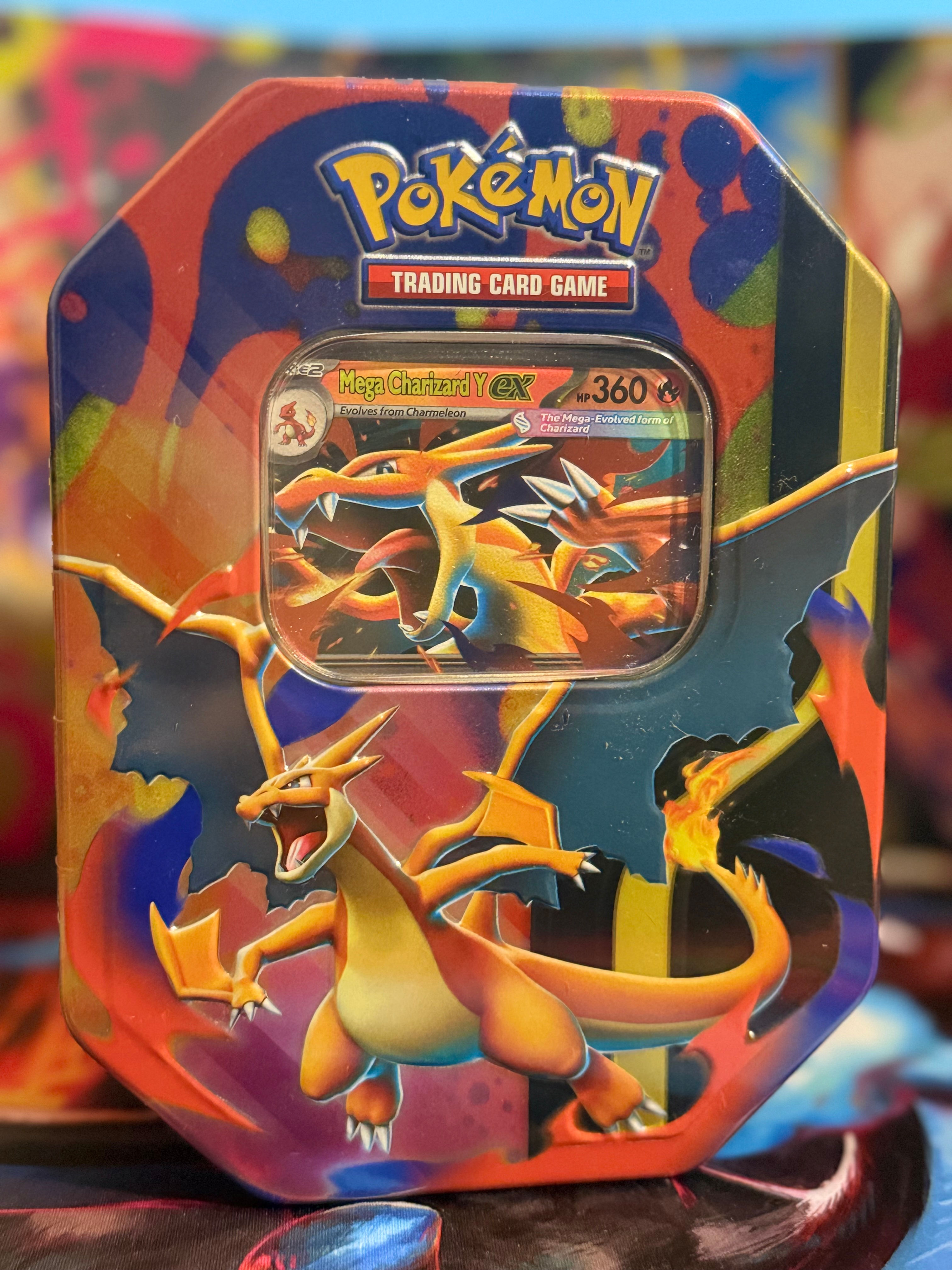 Charizard Y ex tin