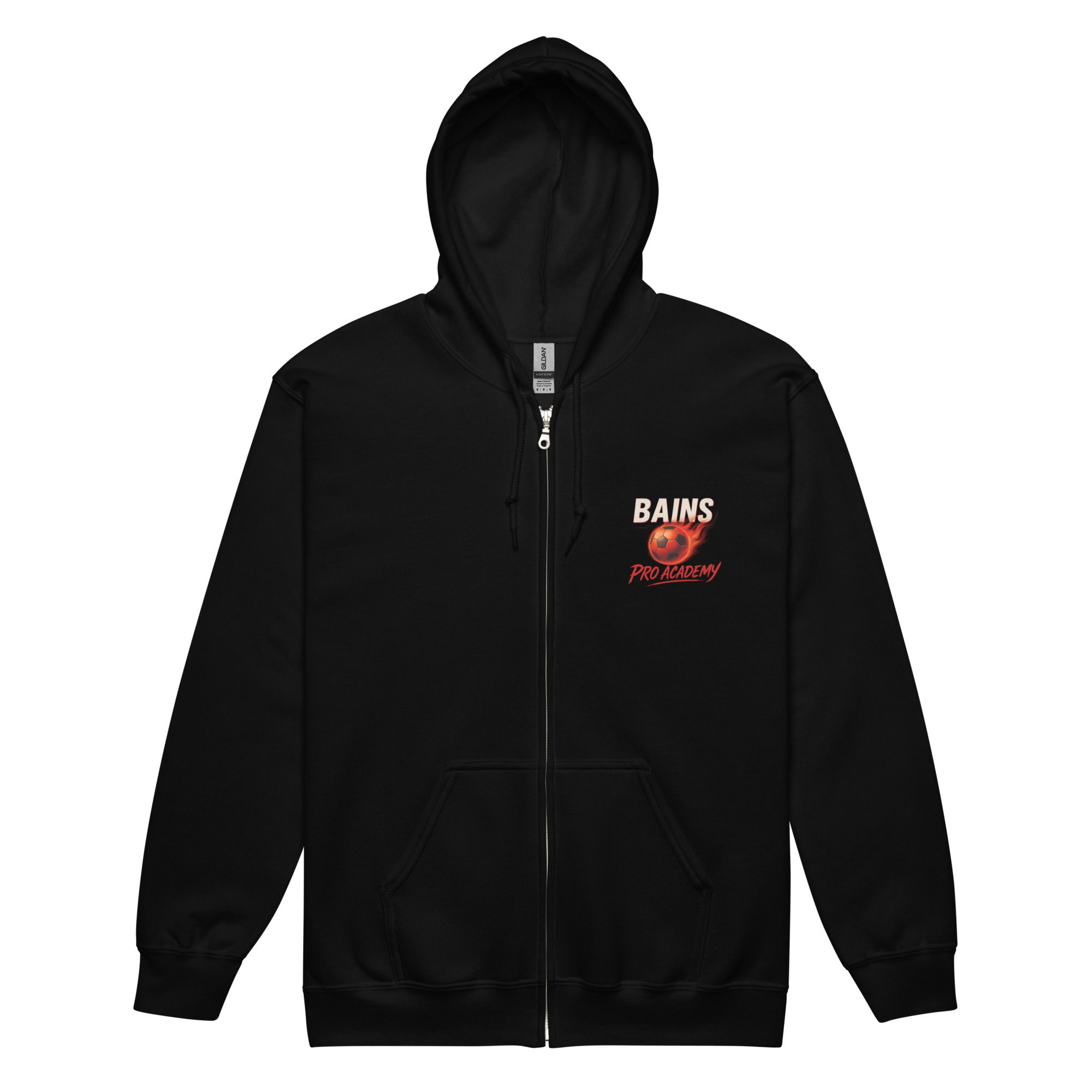 Unisex heavy blend zip hoodie Black