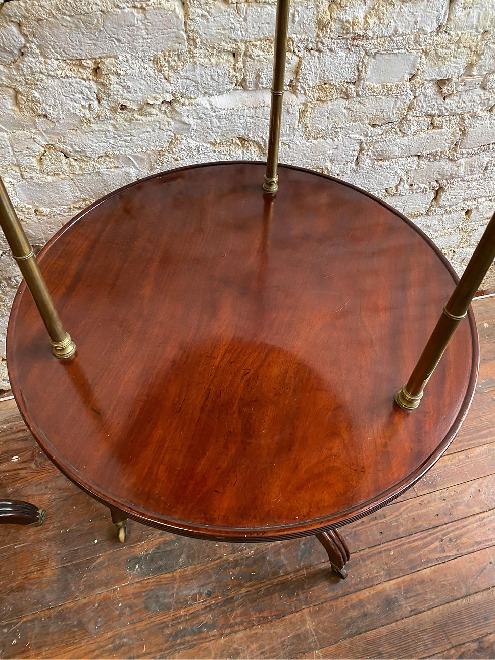 Thumbnail: Rare Pair of Georgian Mahogany Dumbwaiters