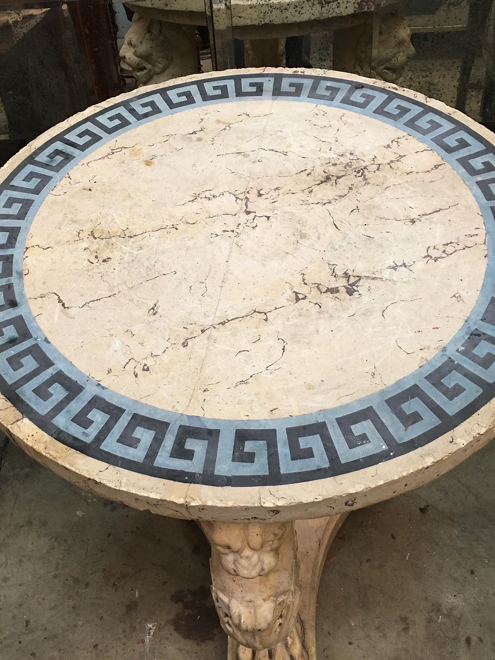 Thumbnail: Incredible Rare 19th Century Italian Grand Tour Scagliola Center Table