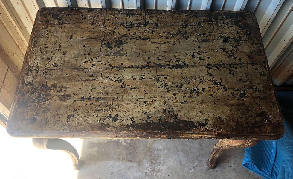 Thumbnail: 19th Century French Paint Decorated Table