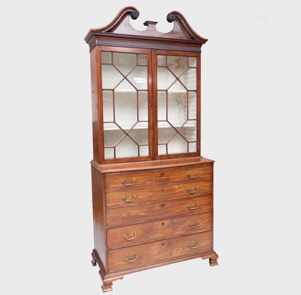 Thumbnail: 18th Century Georgian Mahogany Secretary