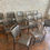 Thumbnail: Set of 12 Modern Metal Chairs