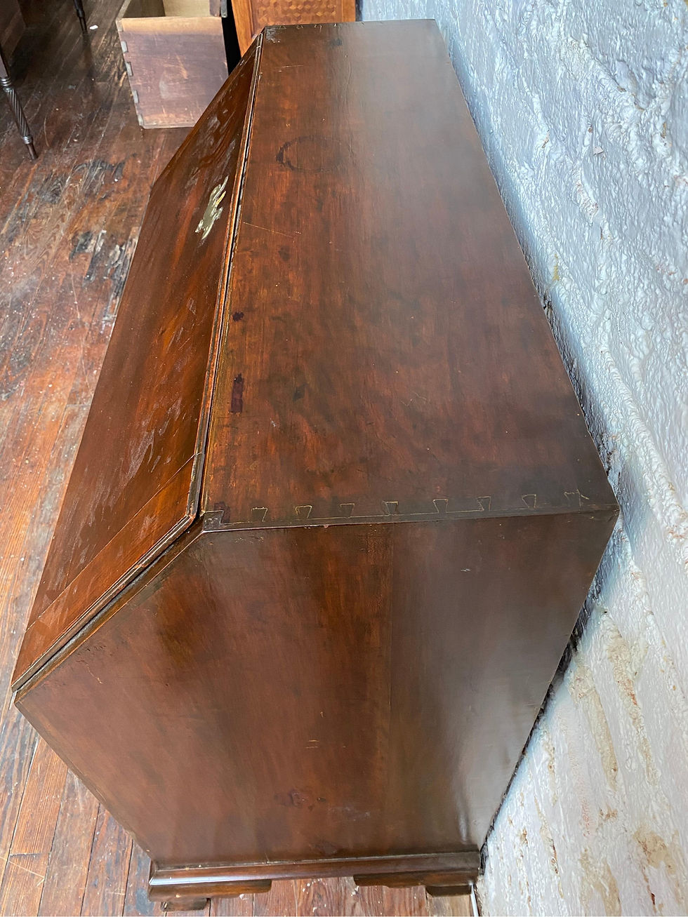 Thumbnail: Early 19th Century American Mahogany Slant Front Desk