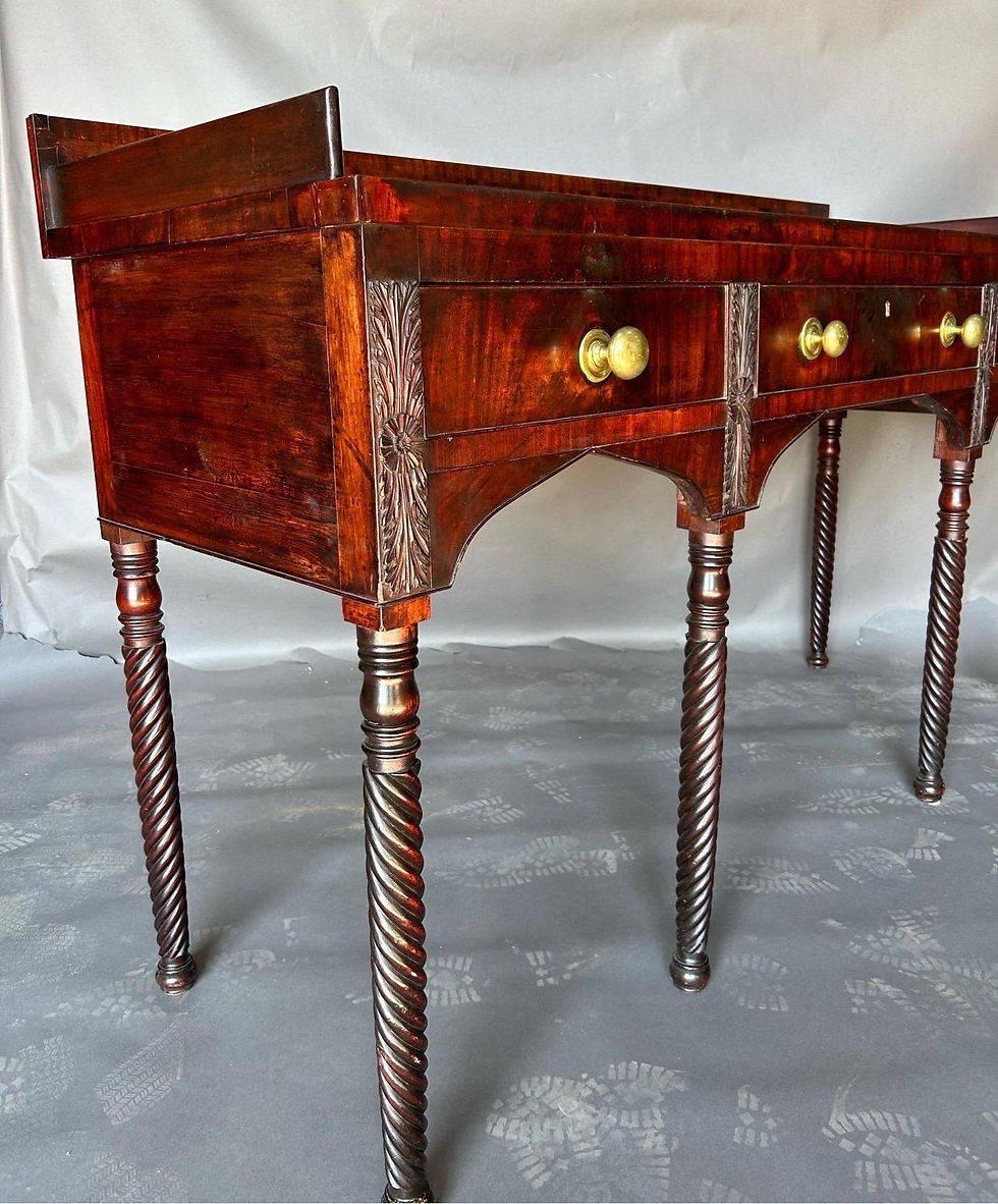 Thumbnail: Fine Norfolk, VA Federal mahogany sideboard