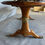 Thumbnail: Art Deco Period Walnut and Marble Table with Bronze Appliqués