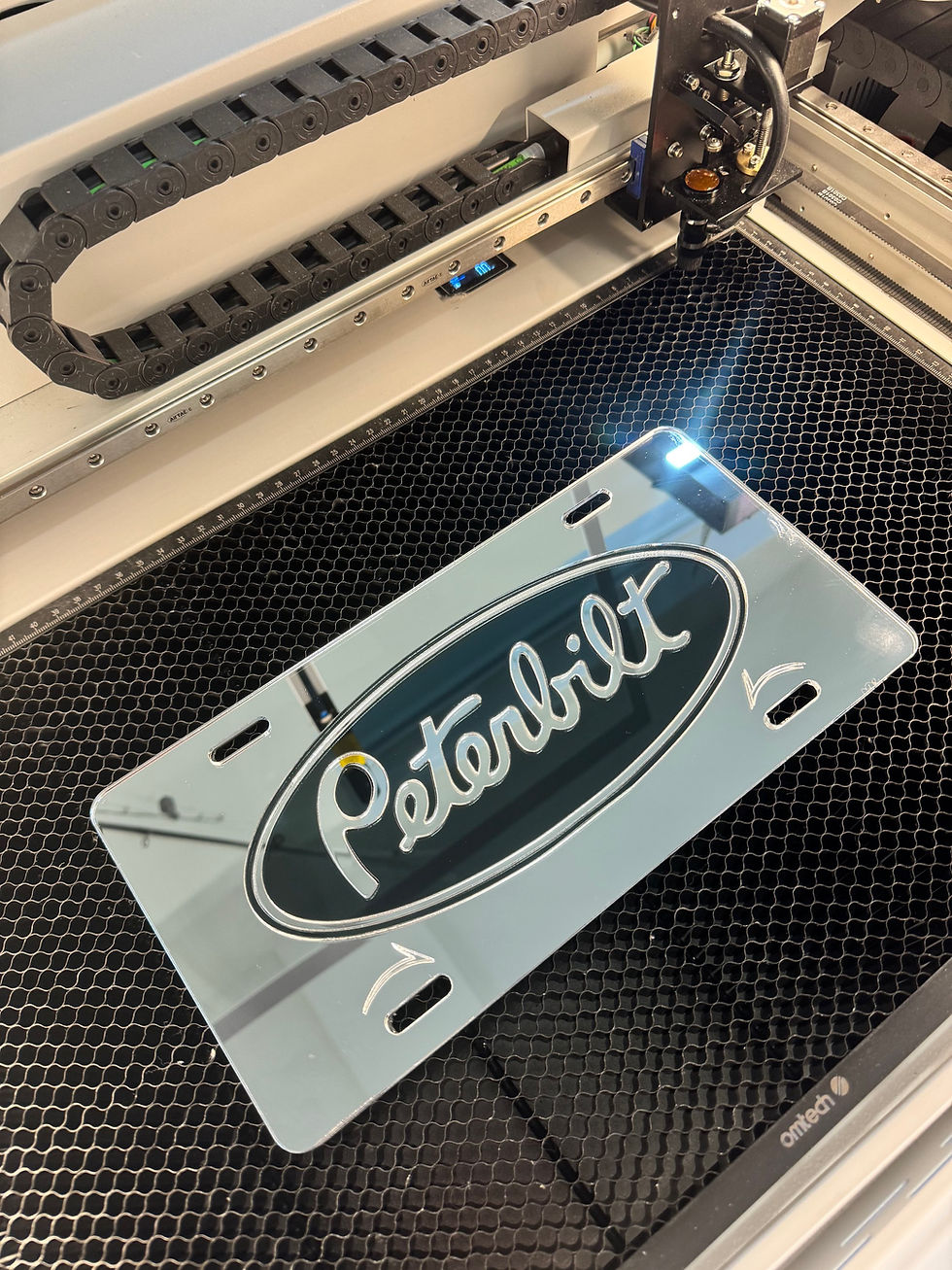 Thumbnail: Peterbilt License plate