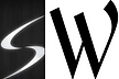 Black and White Star in Circle