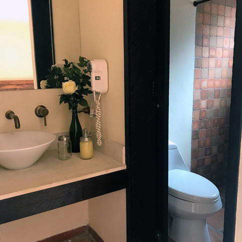 Baño privado para cada habitación